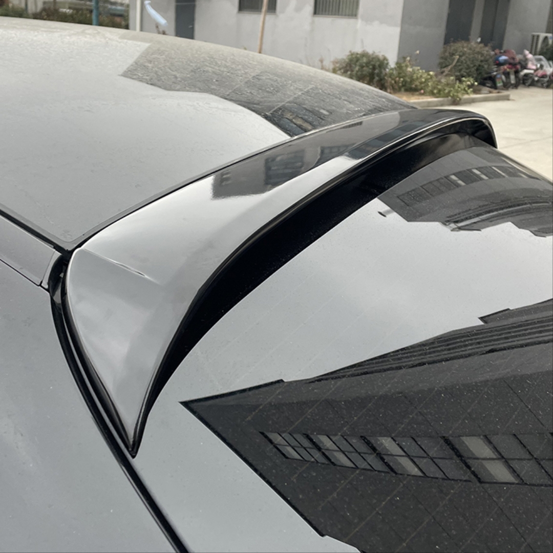 W213 2016-2019 E Serisi İçin Uyumlu Cam Üstü Spoiler - Piano Black (Parlak Siyah) 2