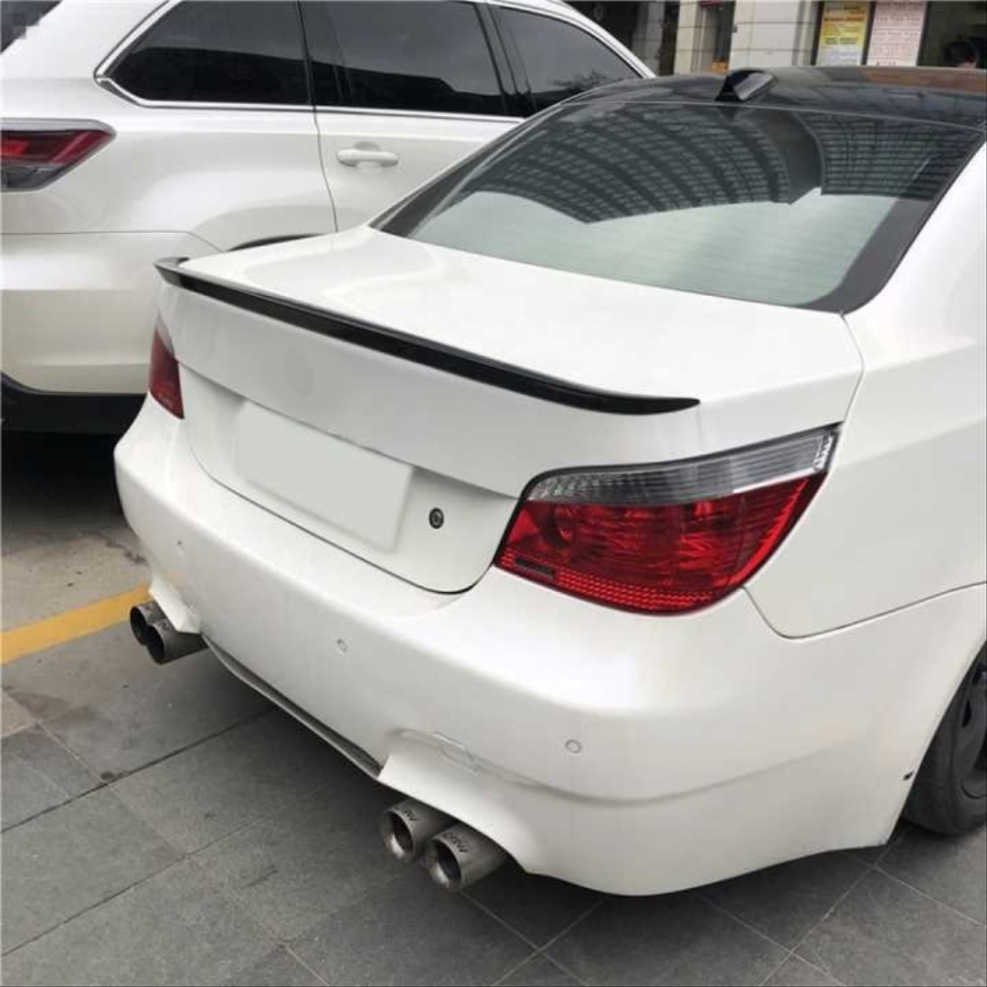 BMW 5 Serisi E60 2005-2010 Bagaj Spoiler - Piano Black (Parlak Siyah) 5