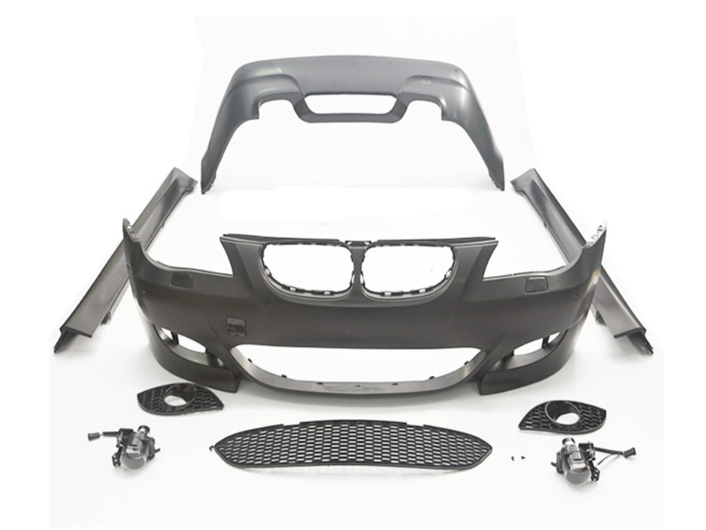 BMW 5 Serisi E60 M5 Görünüm Body Kit (Ön - Arka Tampon - Marşpiyel - Sis) 3