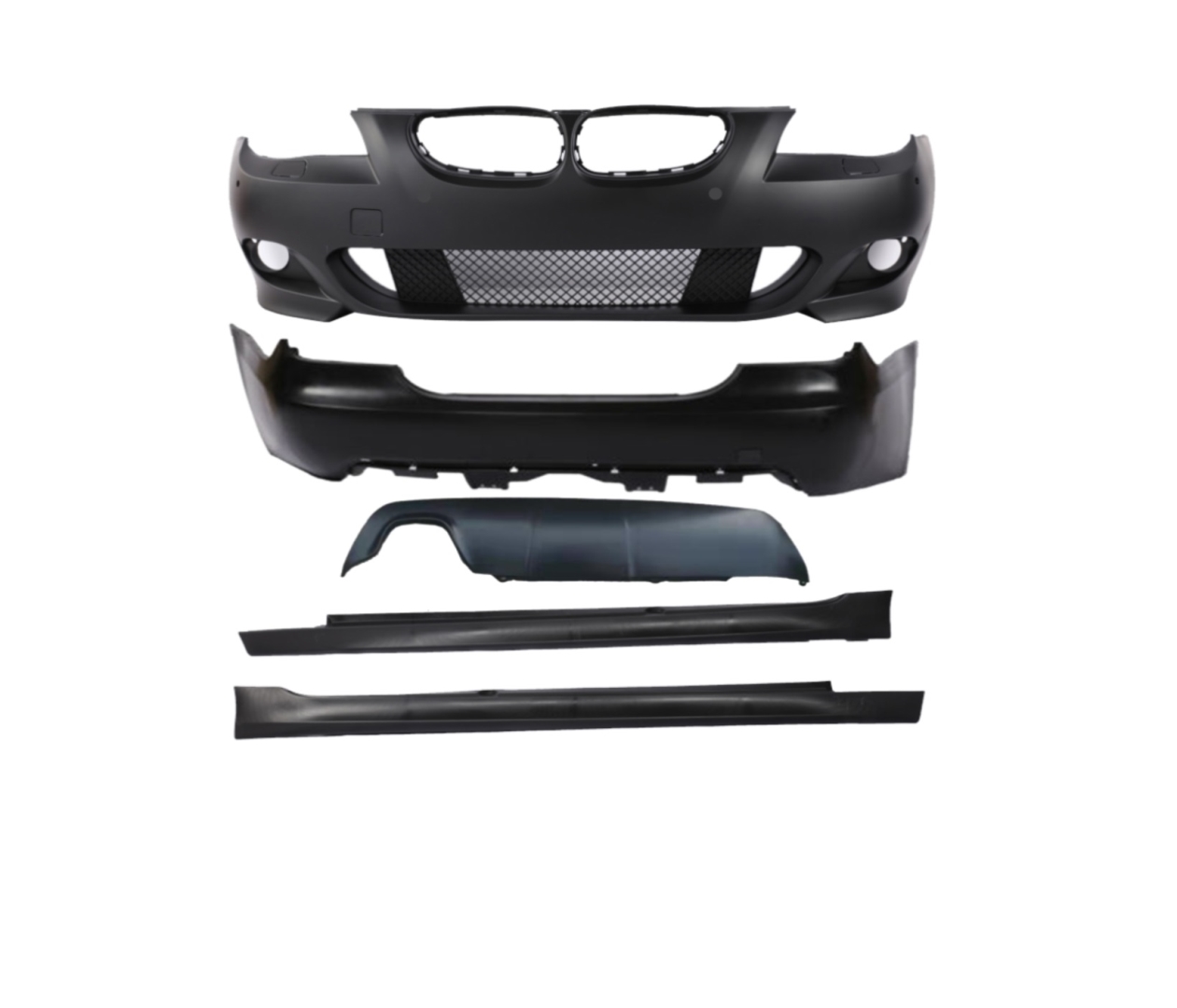 BMW 5 Serisi E60 Uyumlu MT Body Kit (Ön - Arka Tampon - Marşpiyel) 2