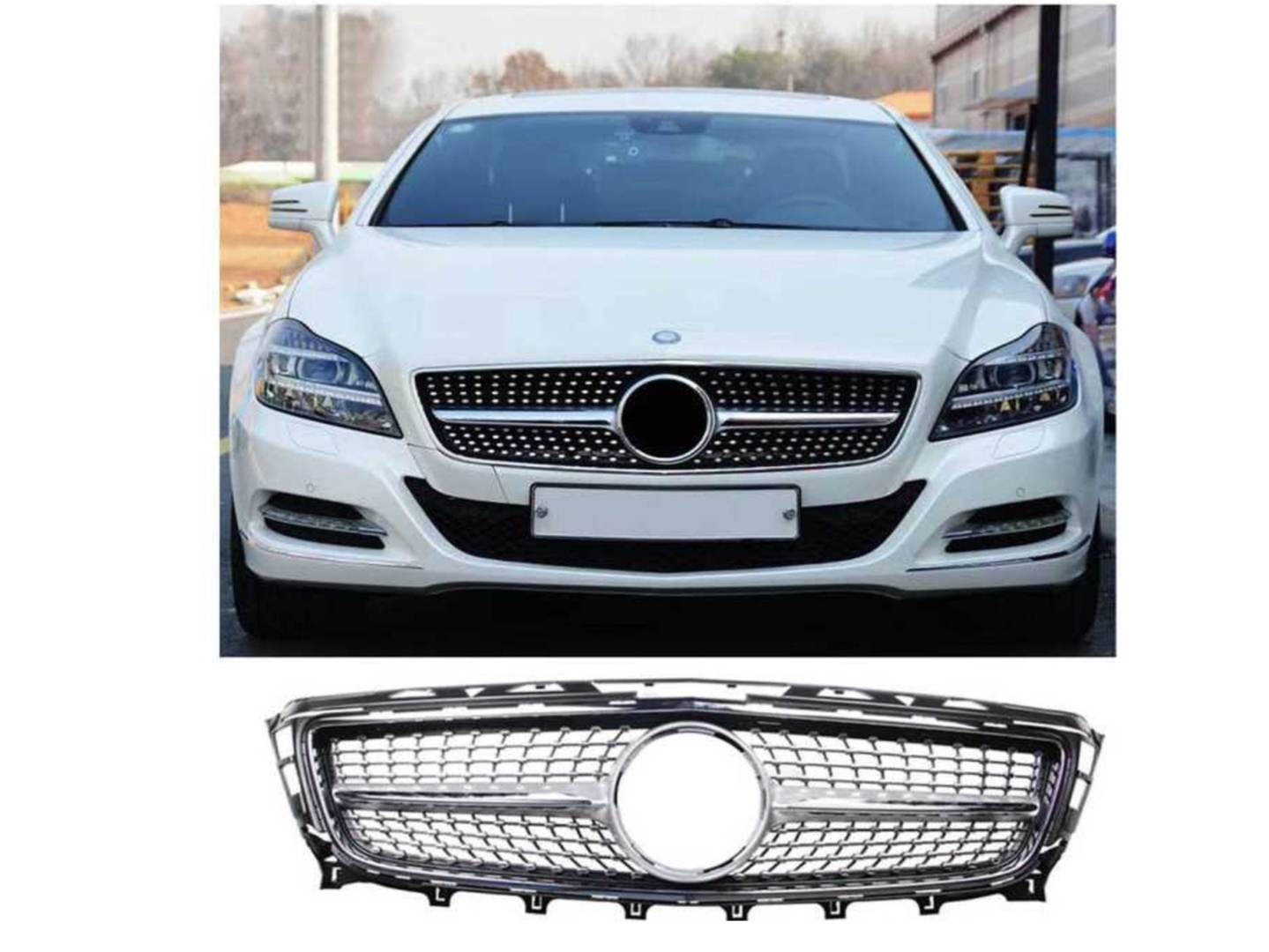 Mercedes-Benz W218 CLS Serisi Uyumlu Diamond Panjur 2