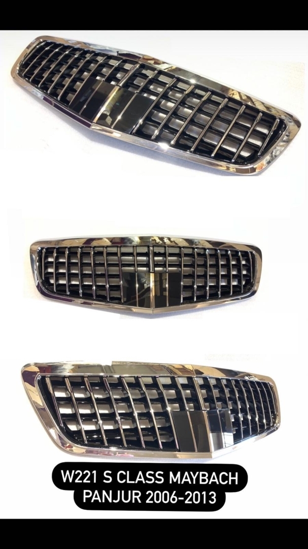 W221 2006-2013 S Class - Maybach Görünüm Panjur 2