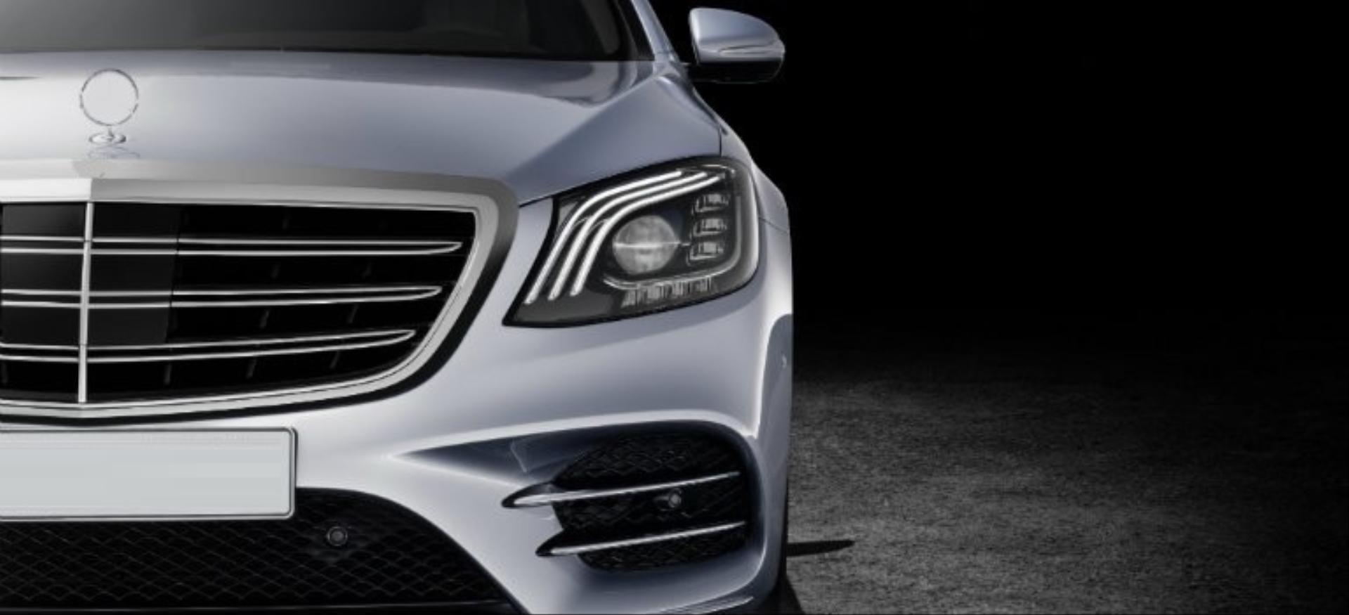 W222 2014+ S Serisi için Maybach Görünüm LED Far 2
