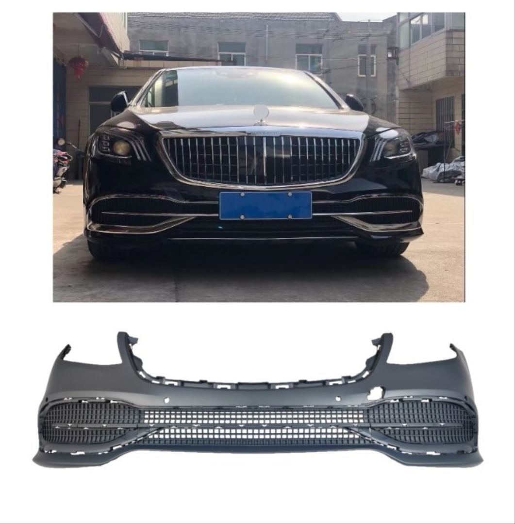 W222 S Serisi için Uyumlu 2014-2020 Maybach Görünümlü Body Kit 3