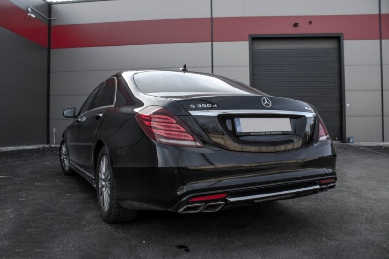 W222 S Serisi için Uyumlu 2014-2020 Maybach Görünümlü Body Kit 4