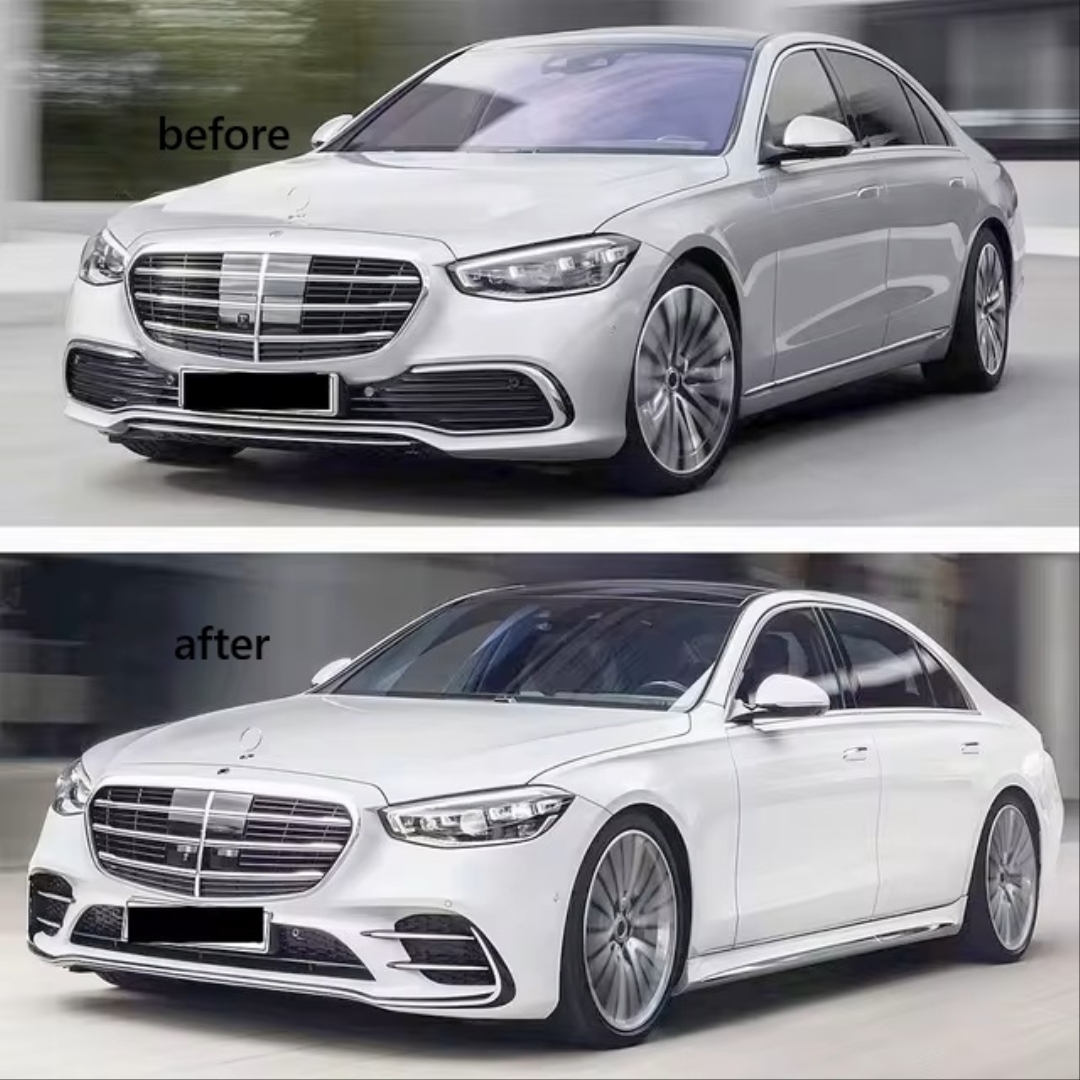 W223 S Serisi için Uyumlu S450 Body Kit (Silver) 3