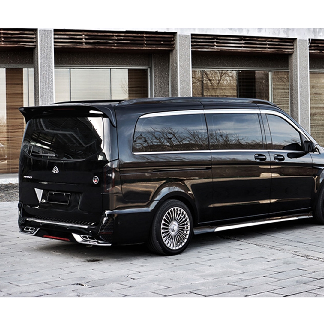 Mercedes-Benz W447 Vito için Uyumlu Aero Kit (Tavan Rayı-Spoiler-Moon Visor) 5