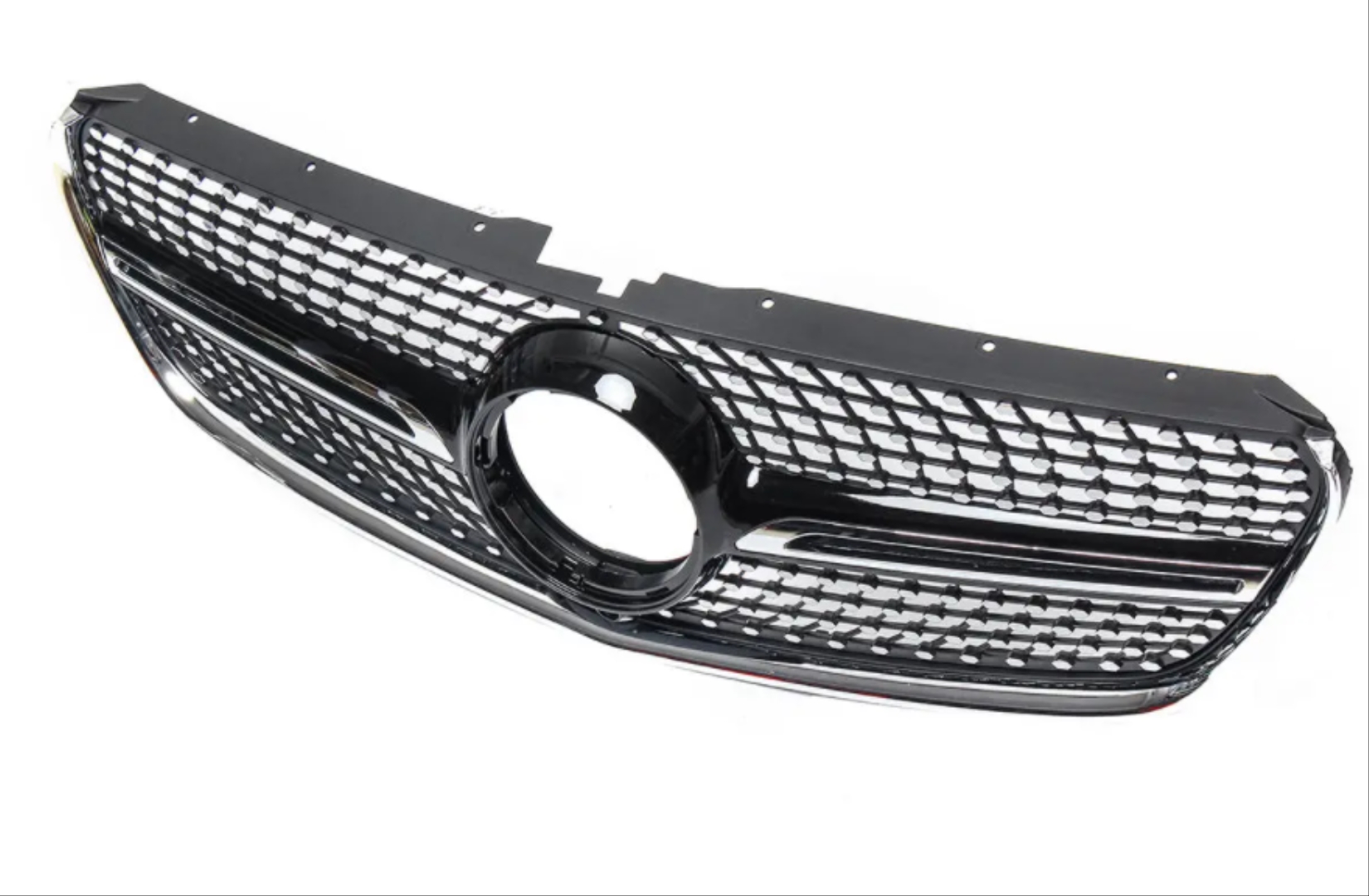 Mercedes-Benz Vito W447 İçin Uyumlu Diamond Panjur - Siyah 3