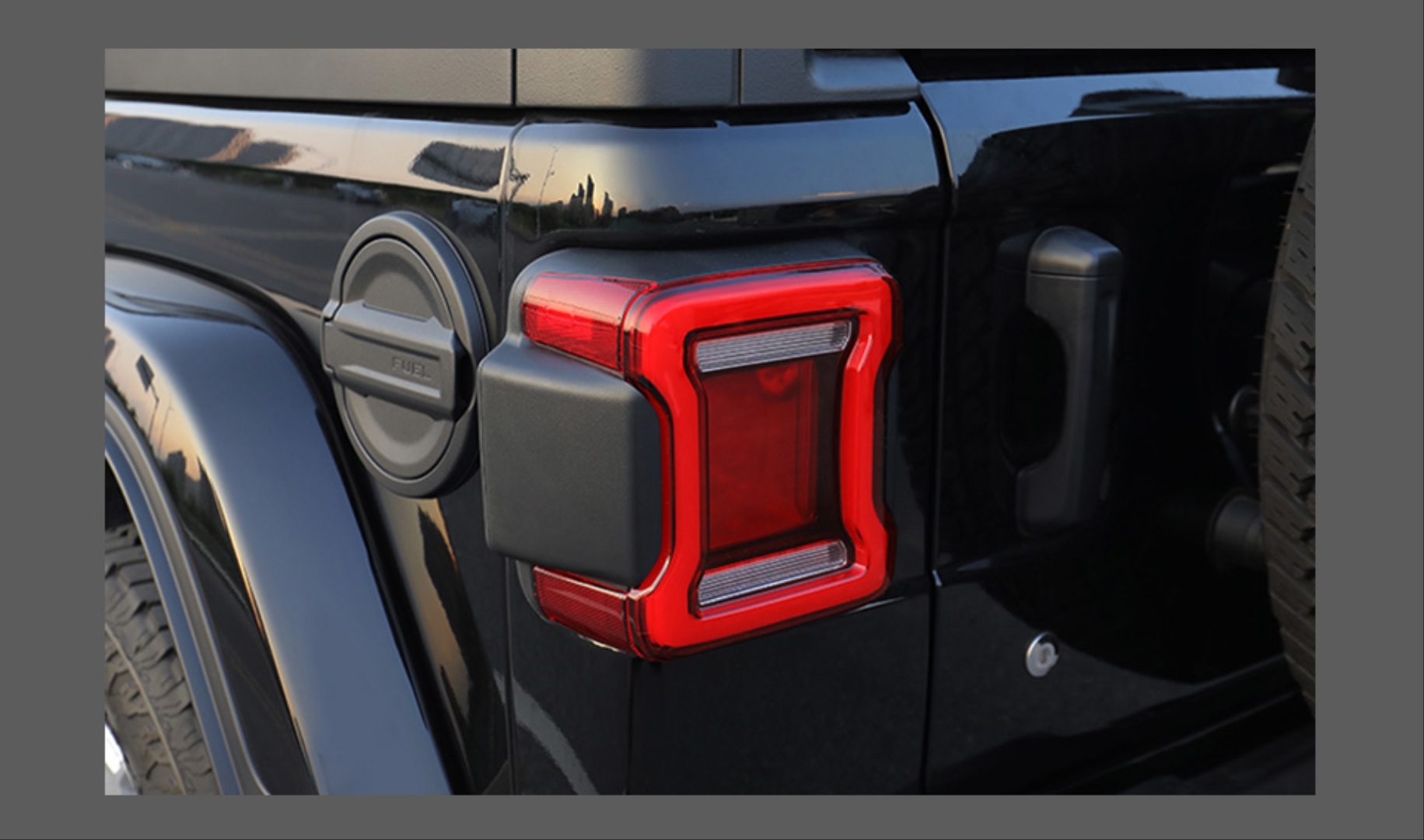 Jeep Wrangler 2008-2017 İçin Uyumlu 3D LED Stop 4