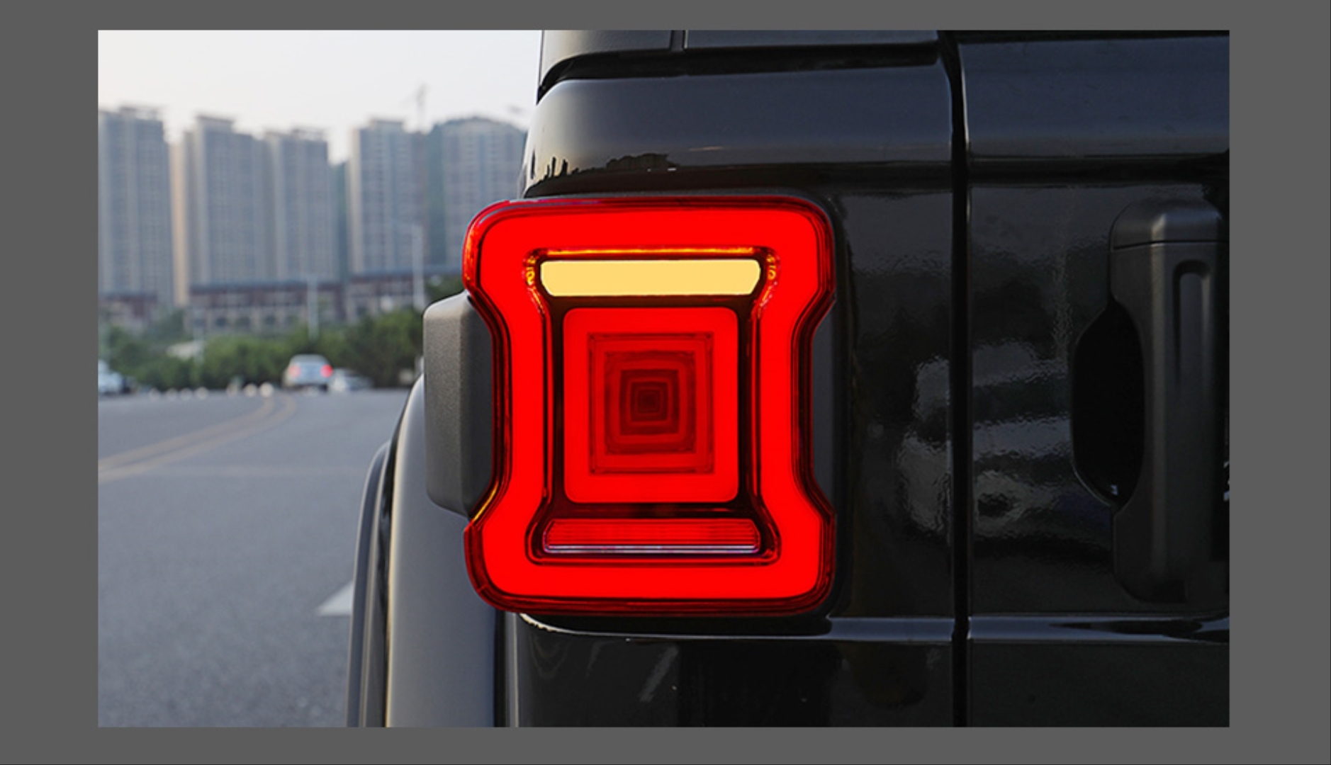 Jeep Wrangler 2008-2017 İçin Uyumlu 3D LED Stop 5