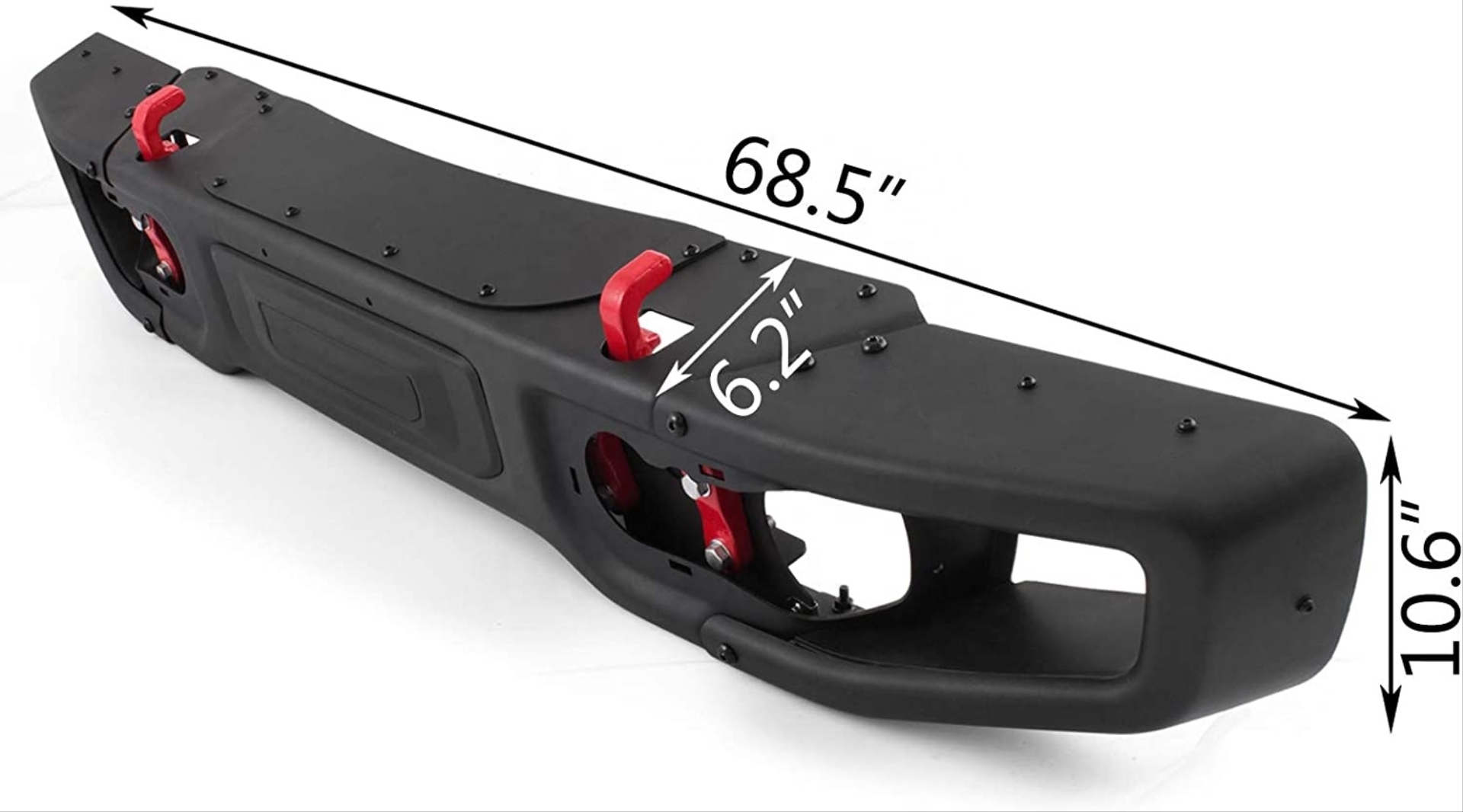 Jeep Wrangler JK 2007-2017 için Uyumlu 10. Yıl Ön Tampon 5