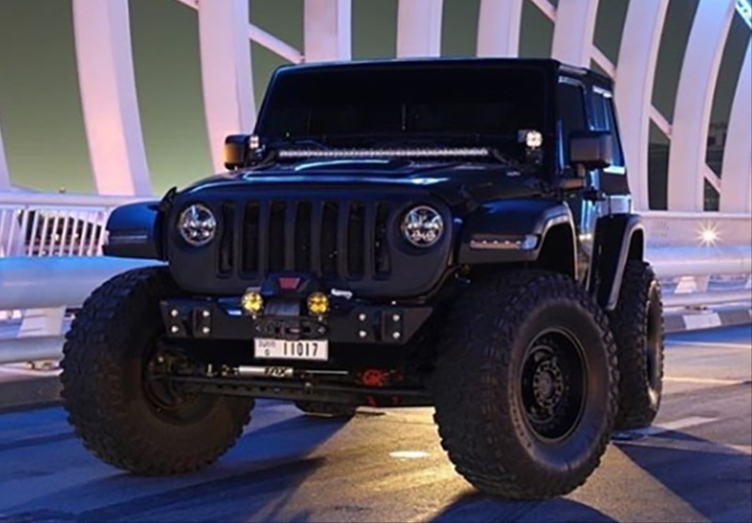 Jeep Wrangler JK 2007-2017 için Uyumlu 2019+ JL Makyajlama (Panjur + Dodik + Çamurluk + Davlumbaz + LED) 5