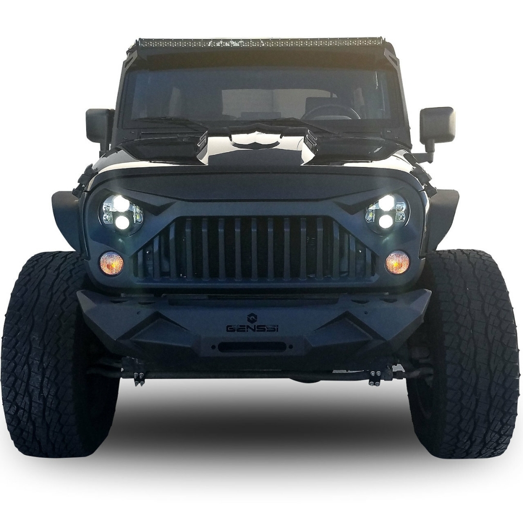 Jeep Wrangler JK (2007-2017) için Uyumlu Panjur - Dizayn B 2