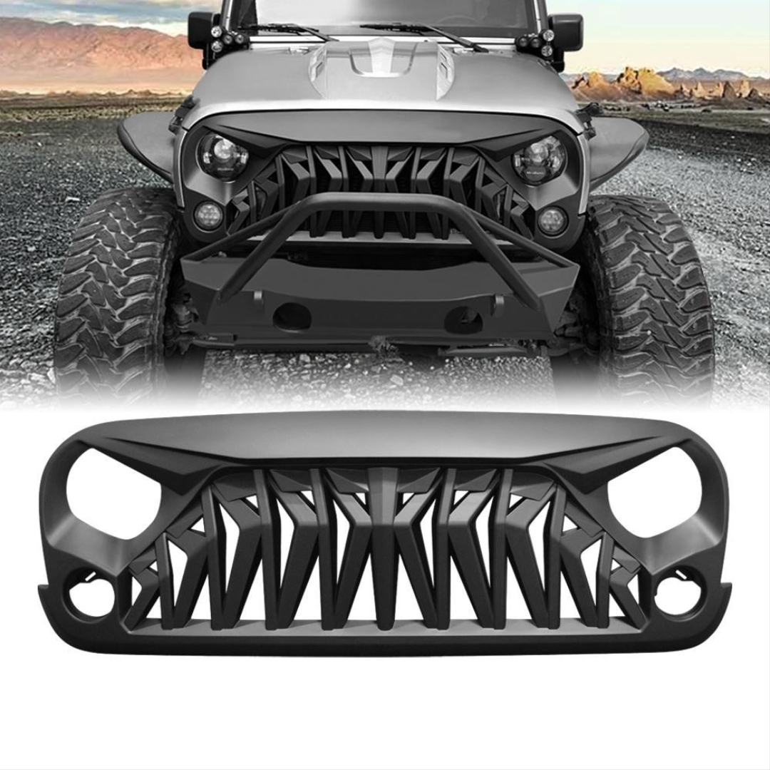 Jeep Wrangler JK (2007-2017) İçin Uyumlu Shark Panjur 3