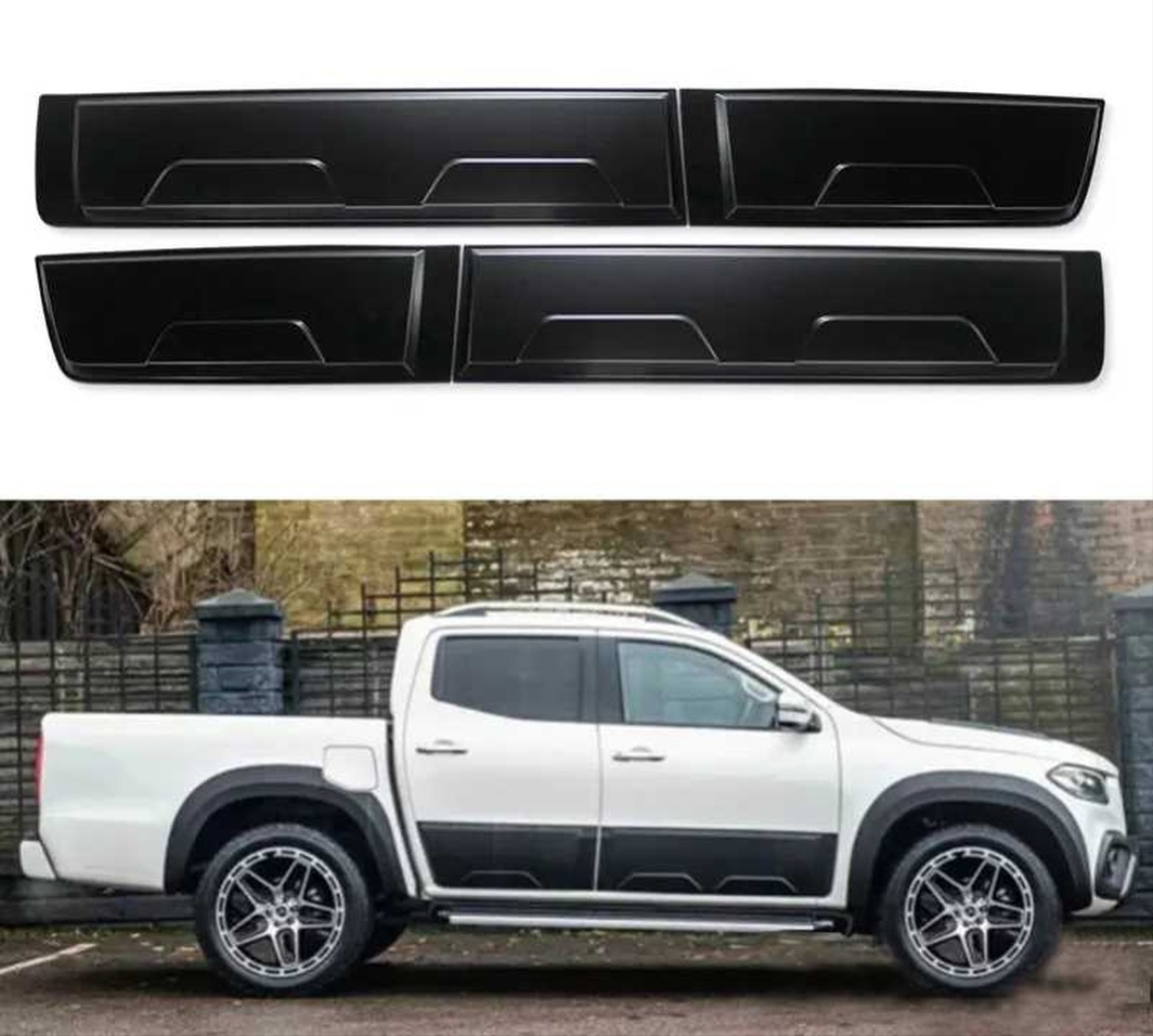 Mercedes-Benz X-Class için Kapı Gövde Kaplama 3