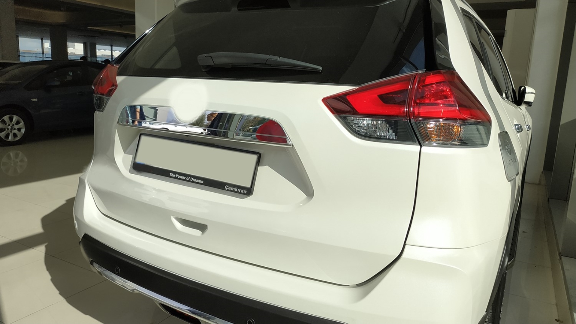 Nissan X-Trail 2014-2017 İçin Uyumlu Bagaj Arma Çıtası Nikelaj 5