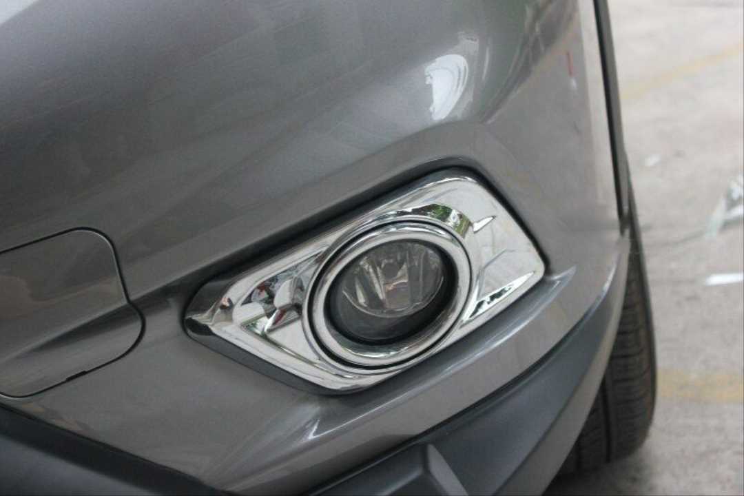Nissan X-Trail 2014-2017 İçin Uyumlu Ön Sis Kaplaması Nikelaj 2