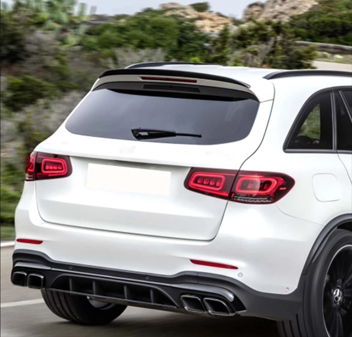 X243 GLC 2020+ GLC43 Spoiler Piano Black (Parlak Siyah) 3