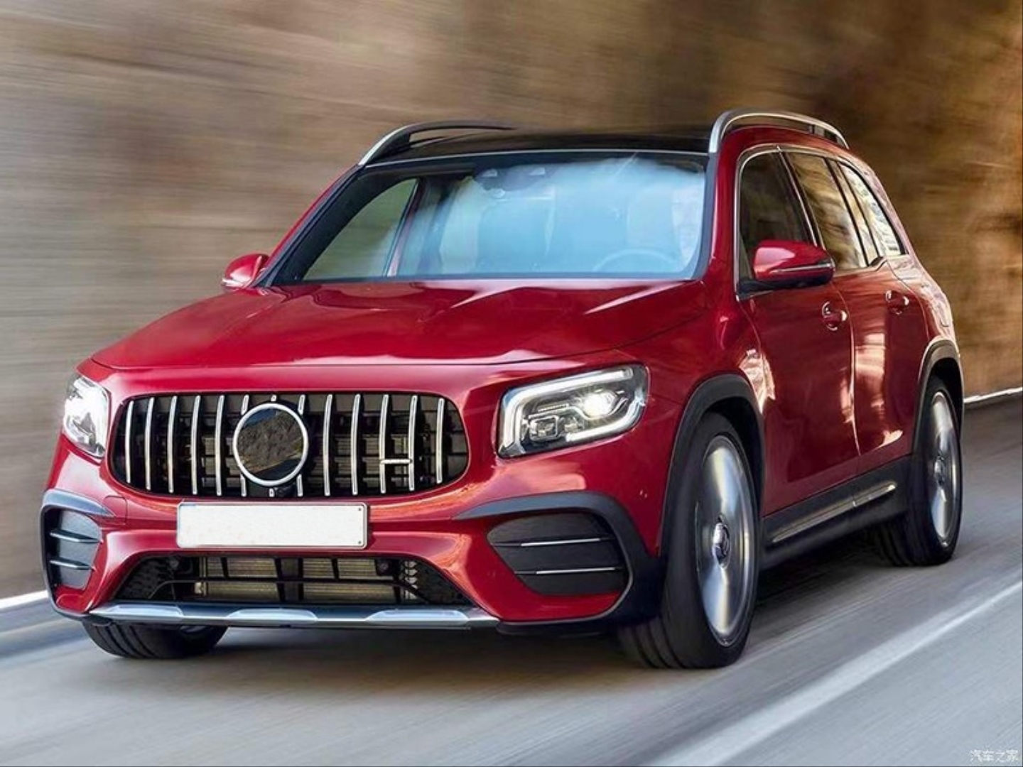 Mercedes-Benz GLB AMG Uyumlu GTR Panjur Krom (2020+) 4