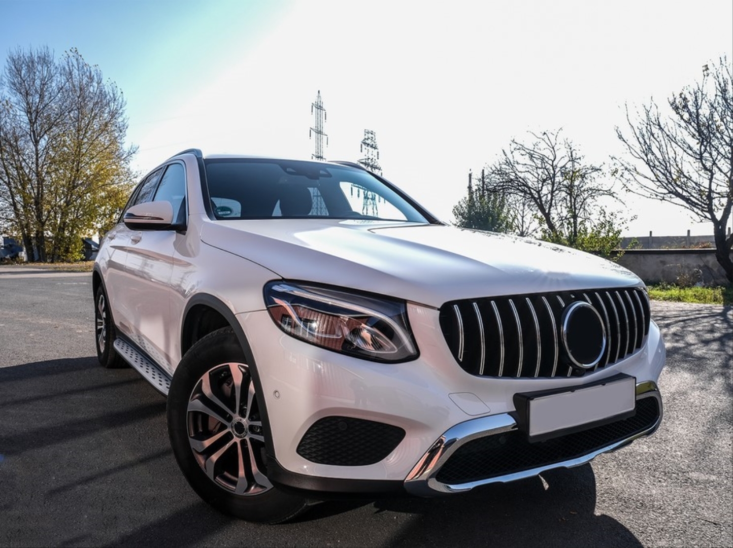 Mercedes-Benz GLC X253 (2015-2018) için Uyumlu GTR Panjur 4