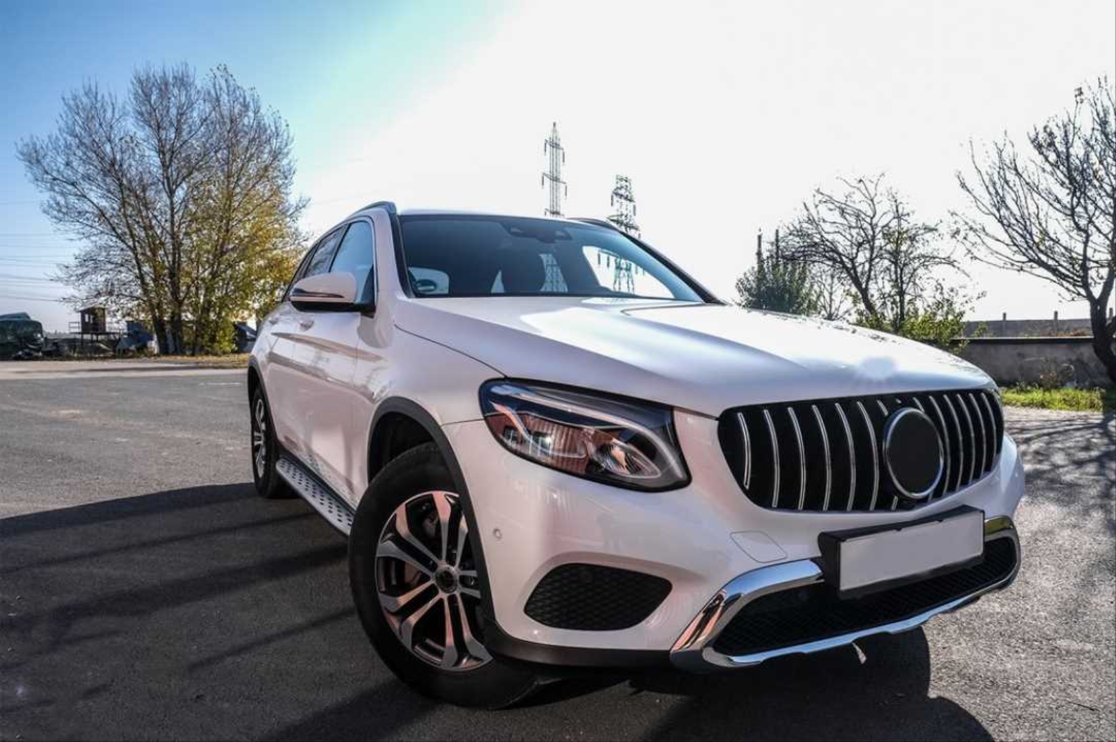 Mercedes-Benz GLC X253 (2015-2018) için Uyumlu GTR Panjur 5