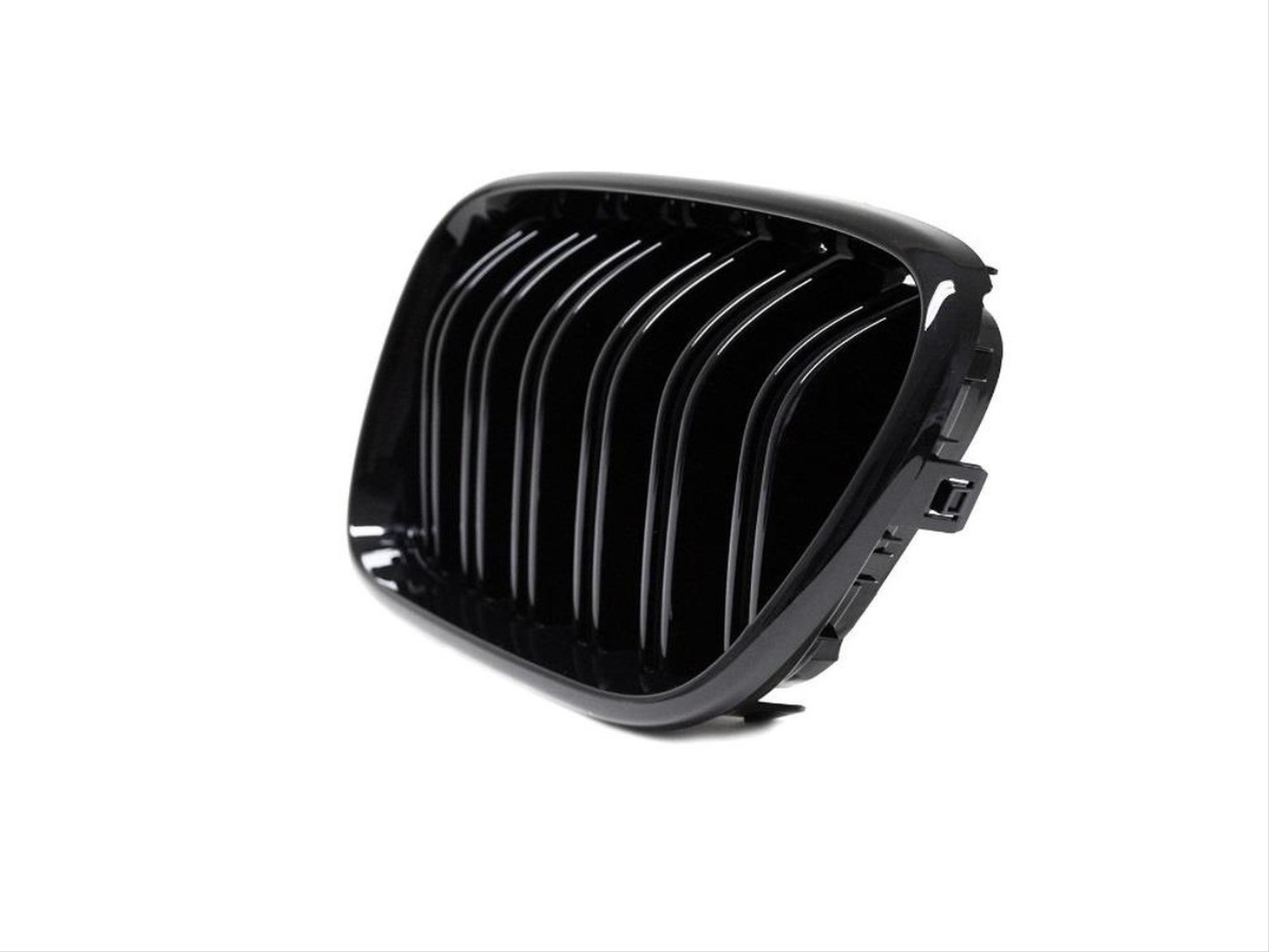 BMW X3 F25 2014-2018 İçin Uyumlu M Panjur (Çift Çizgi Böbrek) Piano Black 4