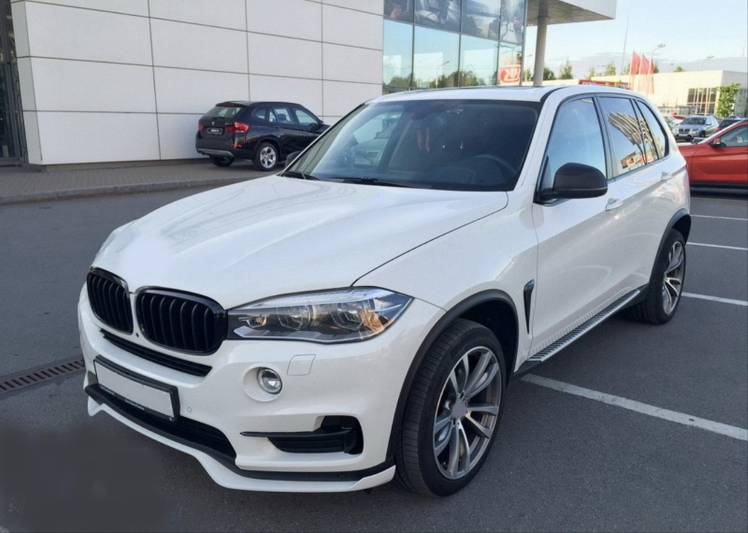 BMW X5 F15 Aero Body Kit (2013-2017) Standart Donanım Tamponlar İçin Uyumlu 5