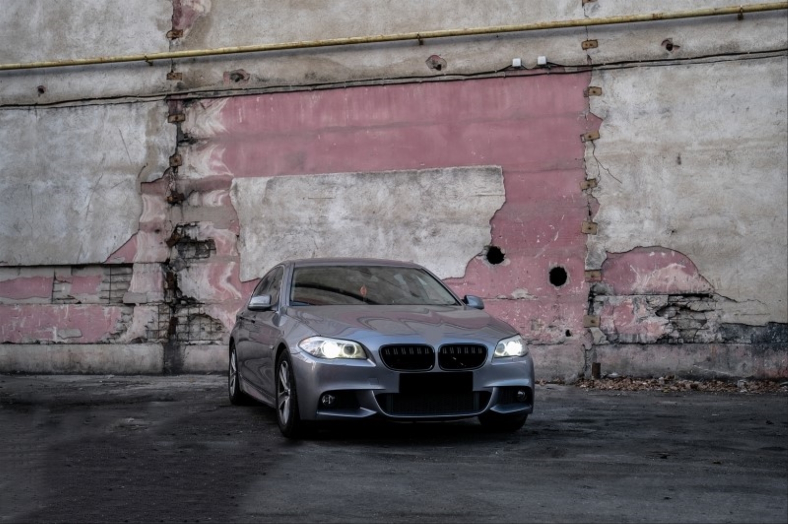 BMW 5 Serisi F10 (2014-2017) Uyumlu LCI M Tech Ön Tampon + Panjur 5