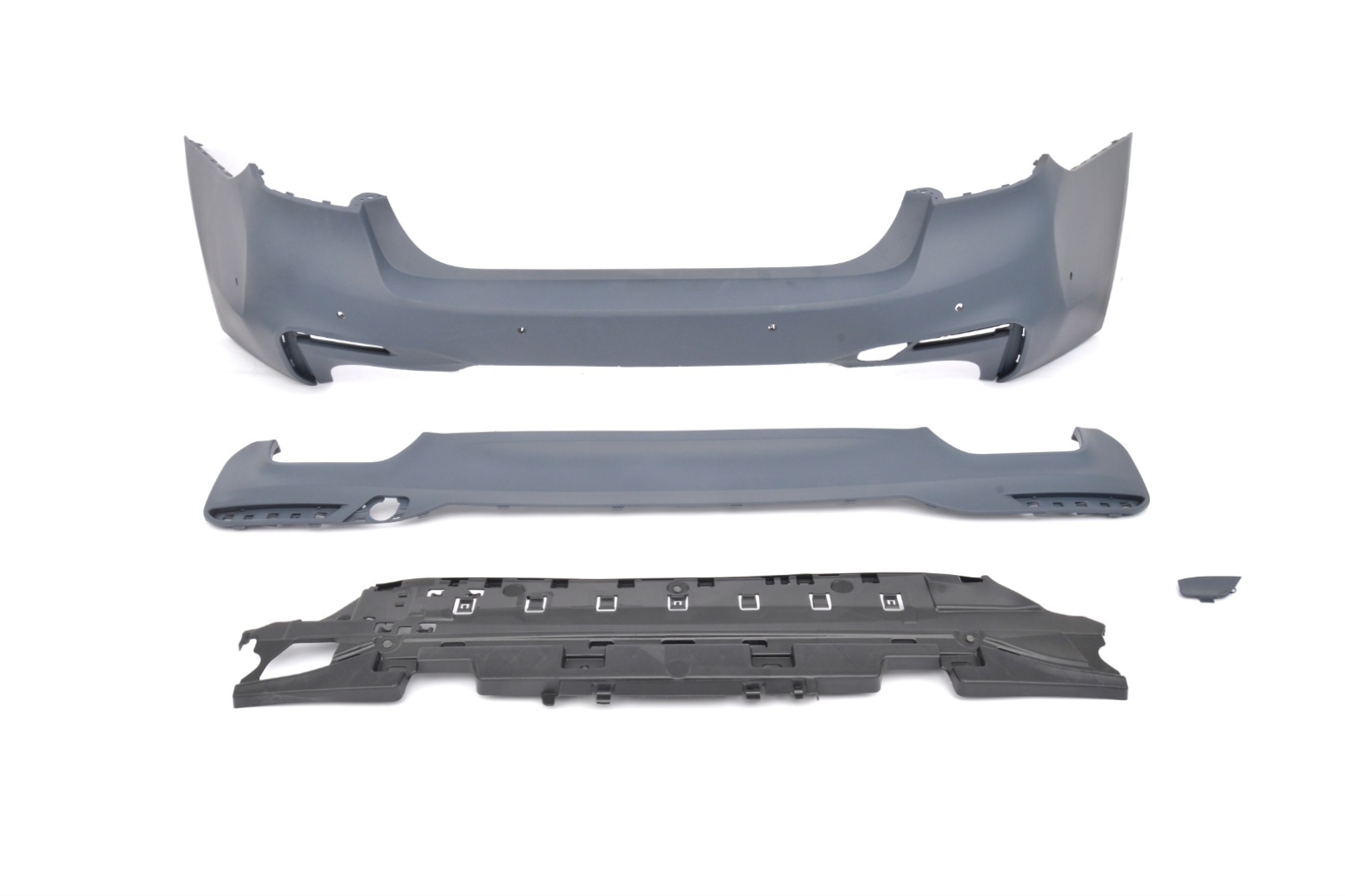 BMW 5 Serisi G30 2018-2020 İçin Uyumlu M-Tech Body Kit (Panjur Dahil) 4