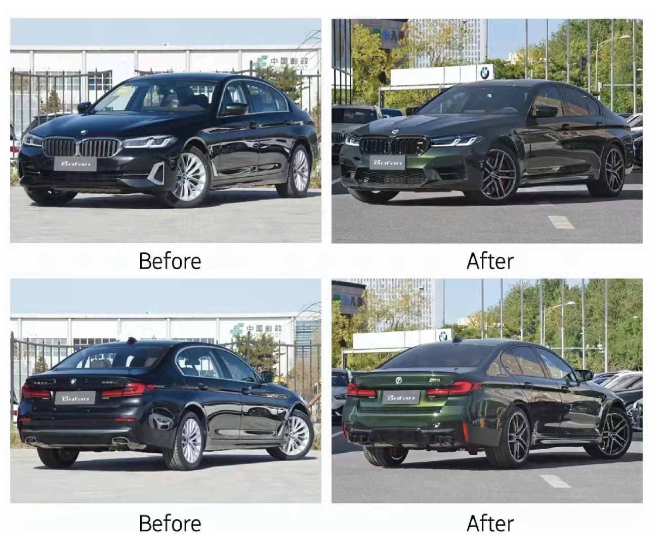 BMW 5 Serisi G30 2021+ LCI M5 Body Kit 2