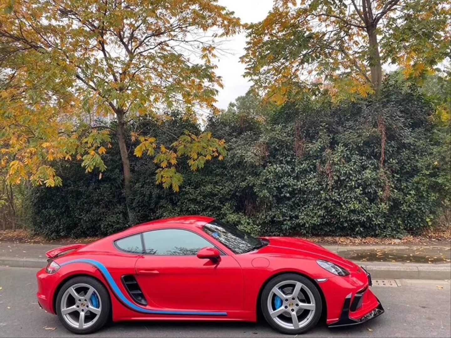 Porsche 718 için Uyumlu GT3 Body Kit 3