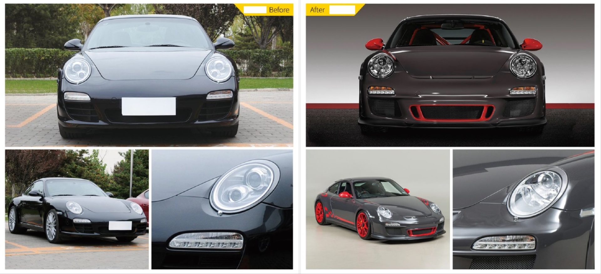 Porsche 911 (997) GT3 Ön Tampon (2009-2012) 2