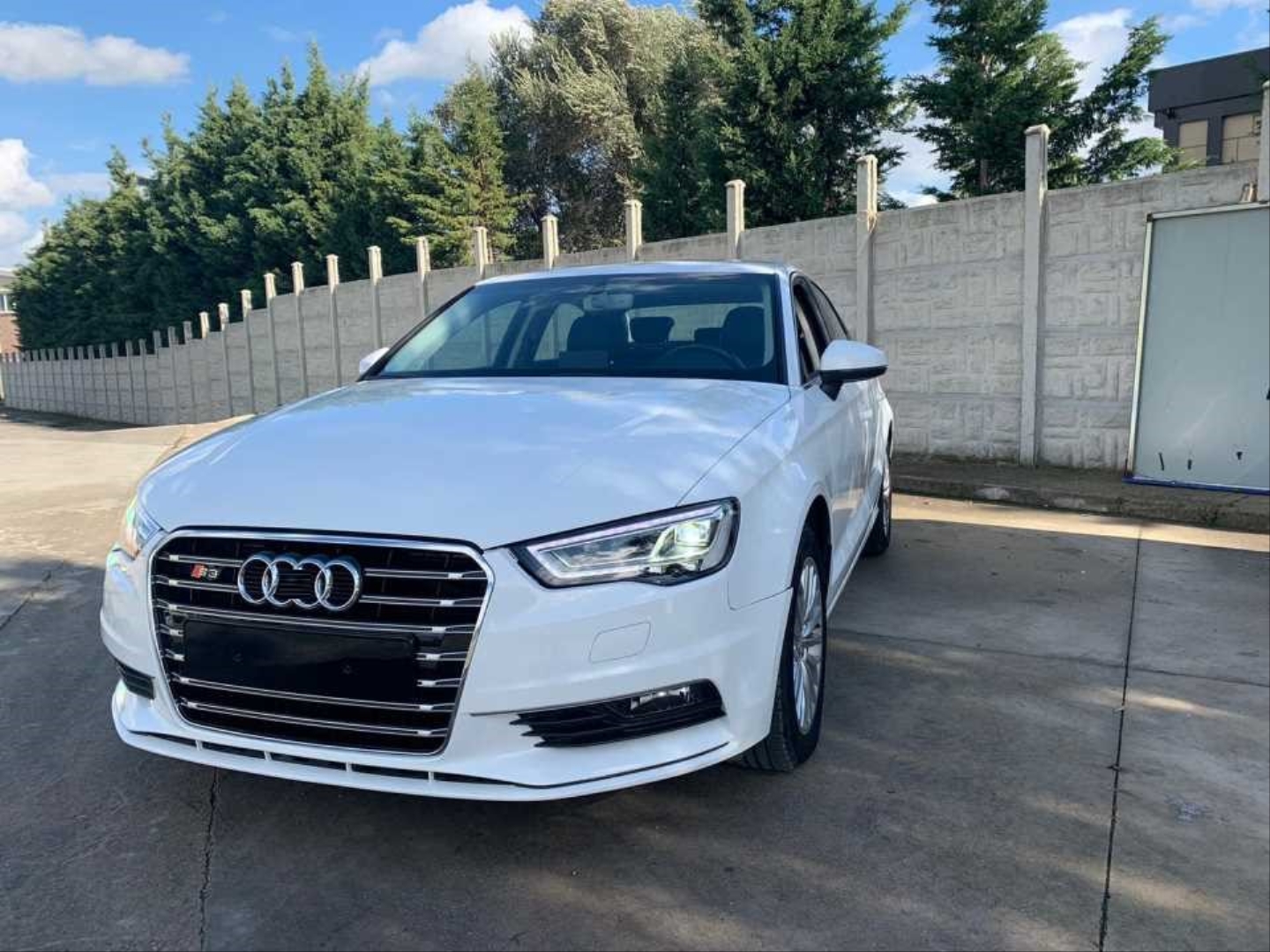 Audi A3 (2013-2016) için Uyumlu Siyah Panjur S3 3