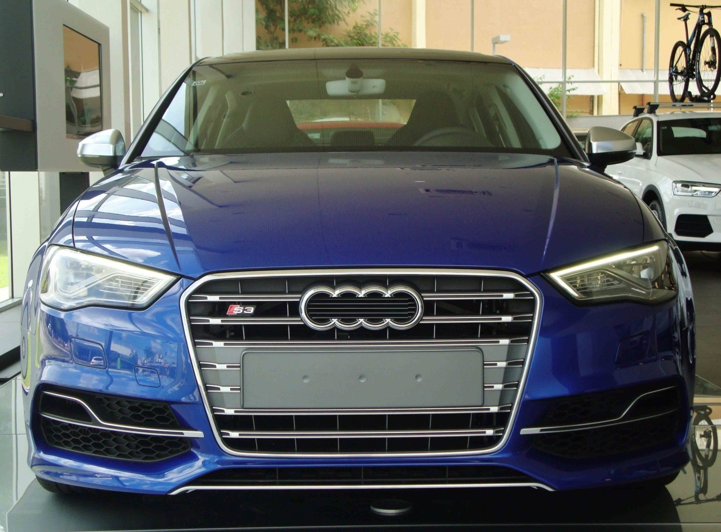 Audi A3 2013-2016 Sedan için Uyumlulu S3 Ön Tampon Panjur Seti 3