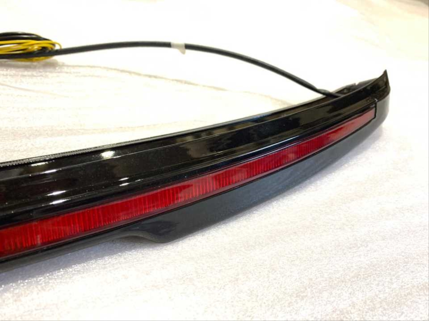 Audi A3 2013-2019 Sedan Uyumlu LED Spoiler Piano Black (Parlak Siyah) 2