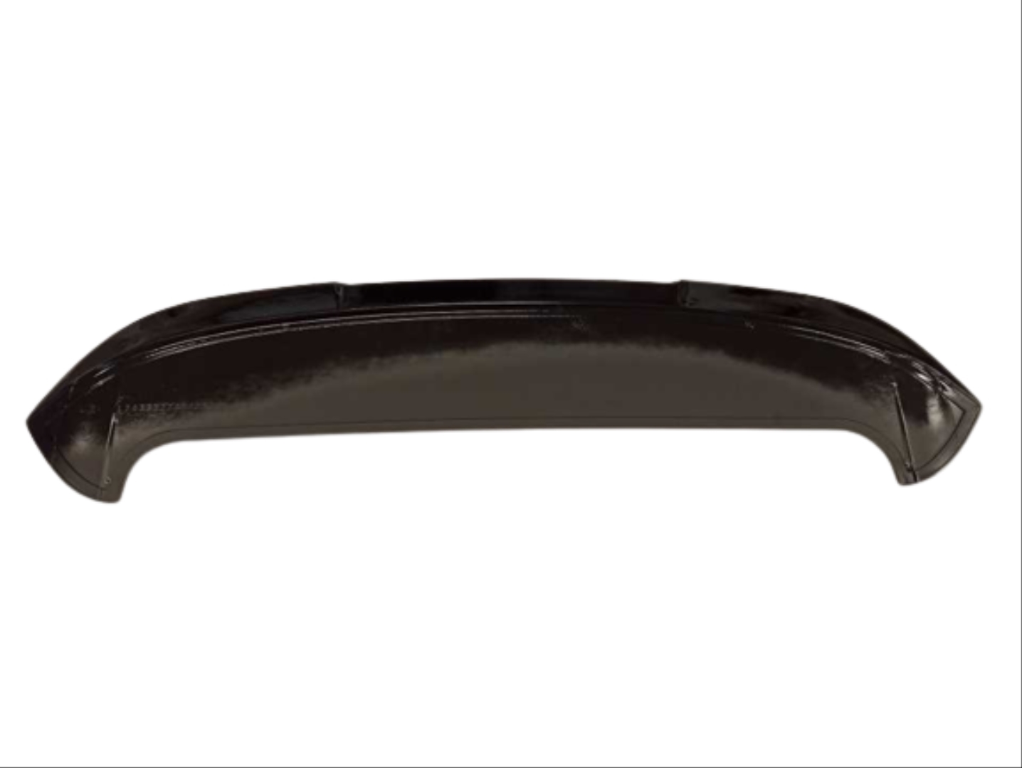 A3 2014-2018 Hatchback İçin Uyumlu Camüstü Spoiler - Piano Black (Parlak Siyah) 2