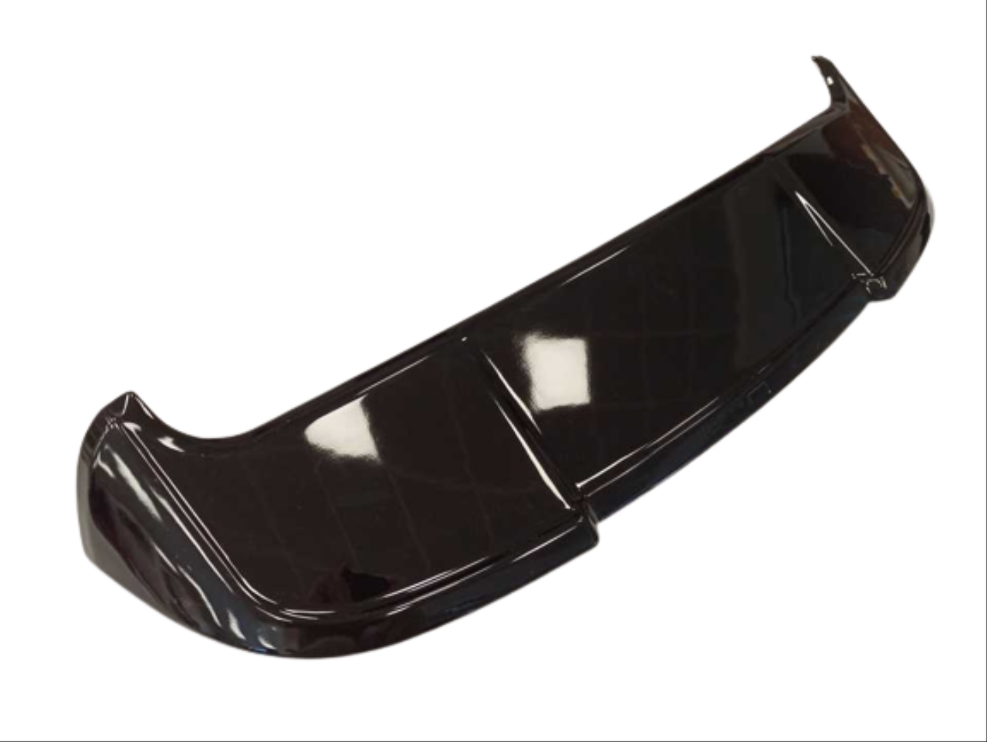 A3 2014-2018 Hatchback İçin Uyumlu Camüstü Spoiler - Piano Black (Parlak Siyah) 5