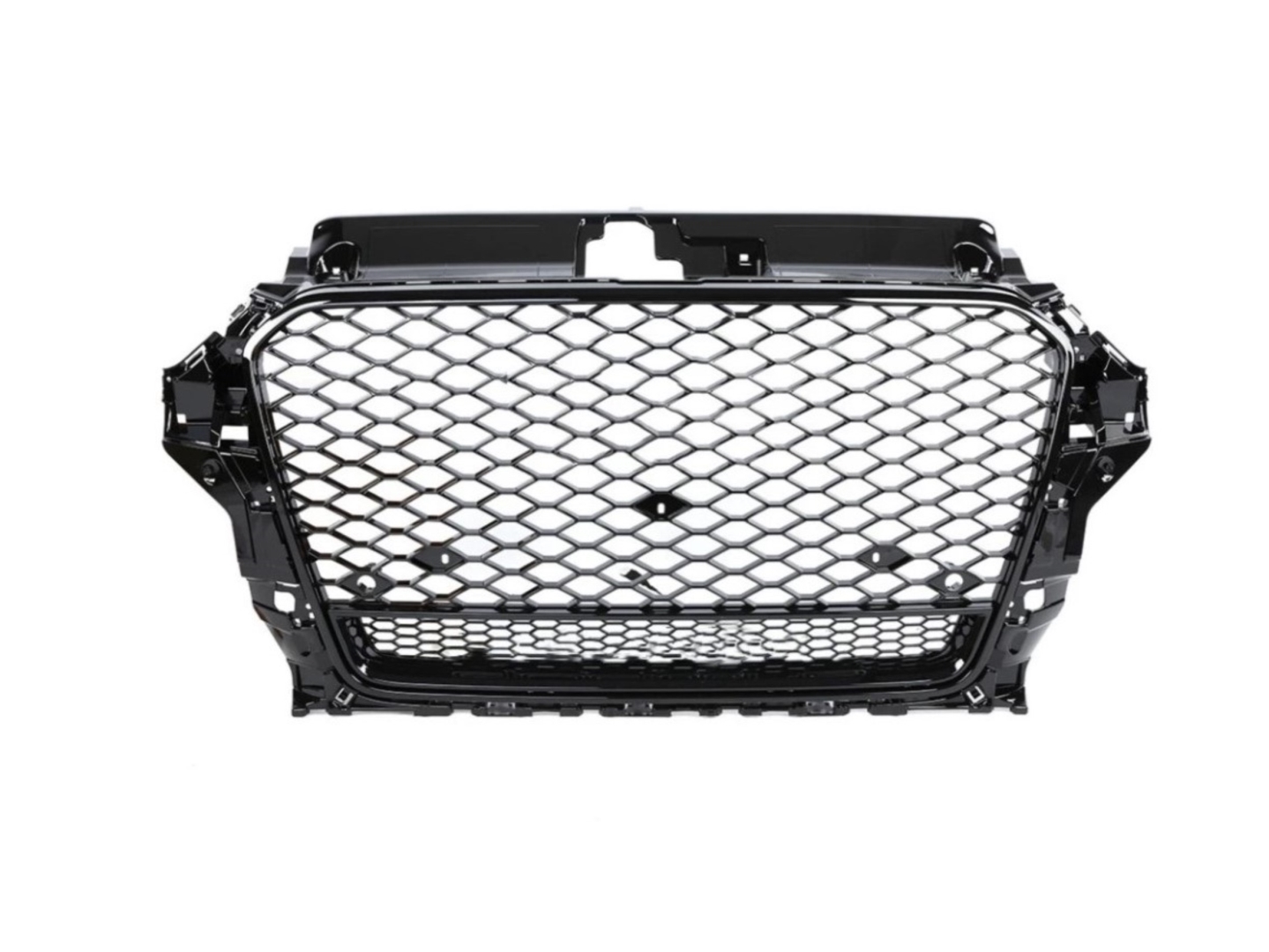 Audi A3 2016-2020 Uyumlu Panjur RS3 Full Siyah (Logosuz Full Petek) 2