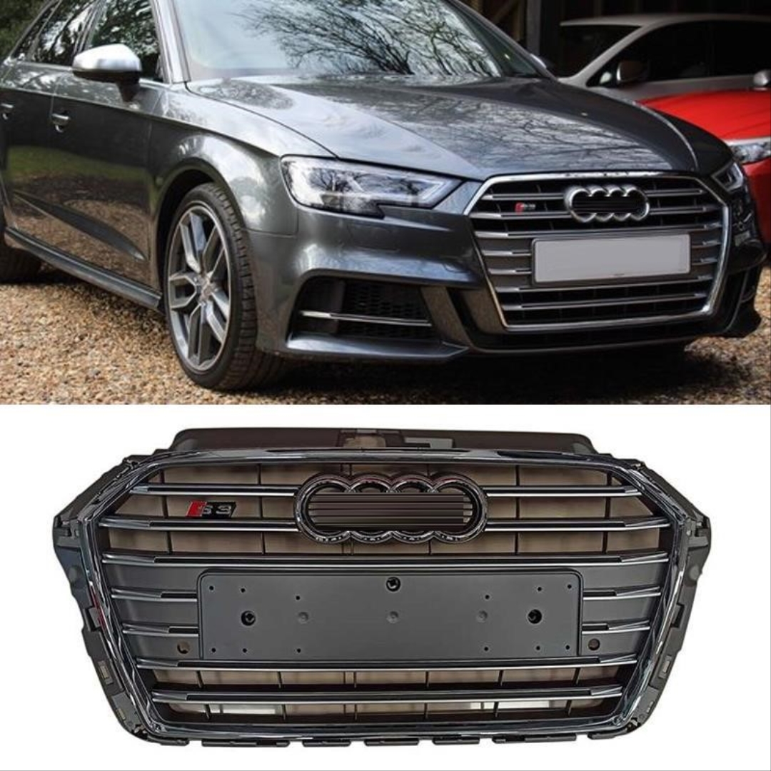 Audi A3 2016-2020 İçin Uyumlu Panjur S3 Gri 2
