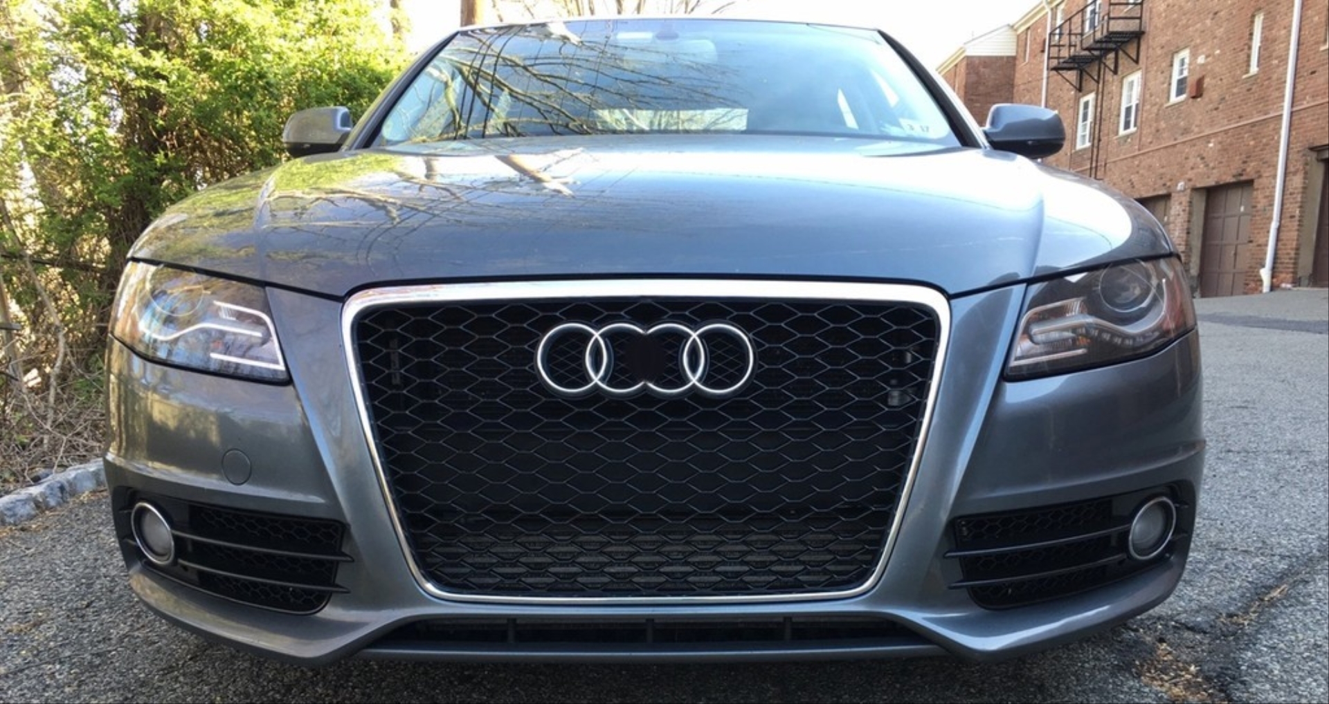 Audi A4 (2008-2012) Uyumlu RS4 Krom Panjur 3