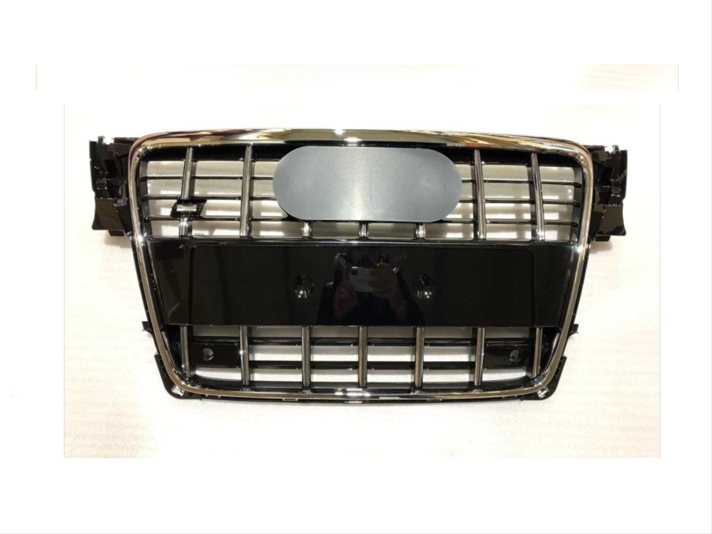 Audi A4 (2008-2012) için Uyumlu S4 Panjur - Siyah 3