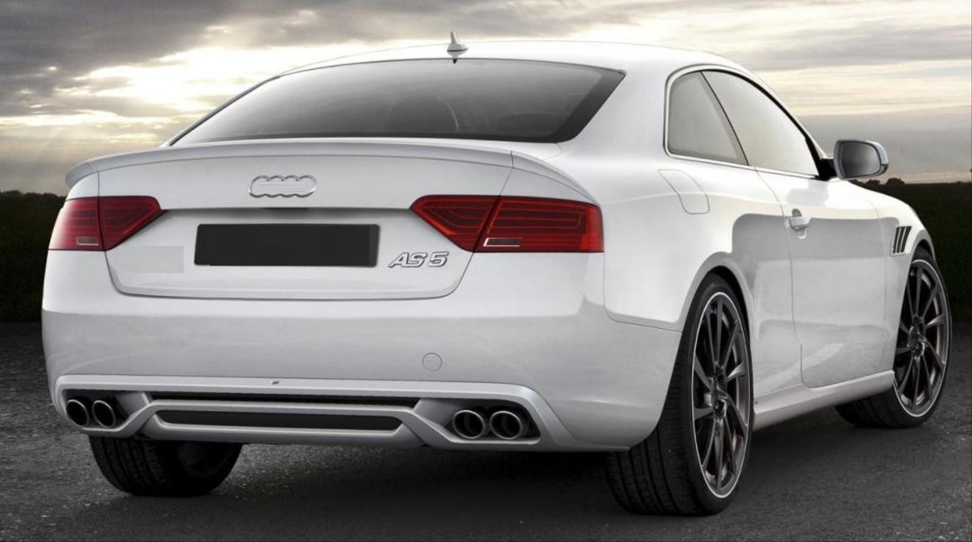 Audi A4 2012-2015 İçin Uyumlu Difüzör ABT (Normal Tampon İçin) 4