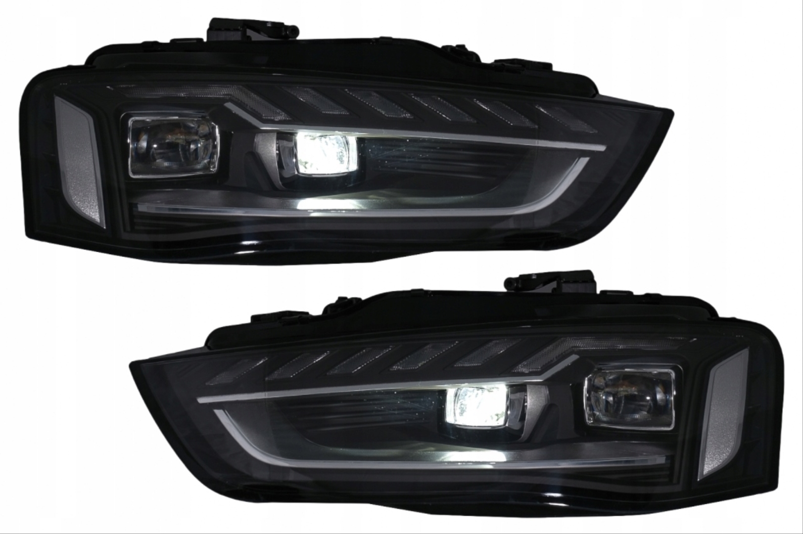 A4 2012-2015 İçin Uyumlu LED Far (Full LED - 2019+ Görünüm) 2
