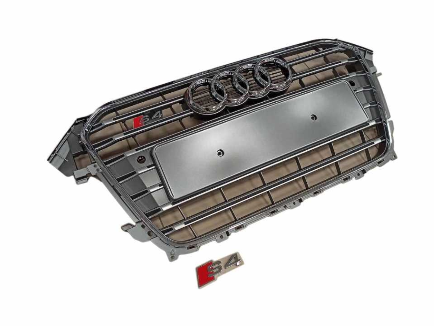 Audi A4 (2012-2015) için Uyumlu S4 Panjur - Gri 2