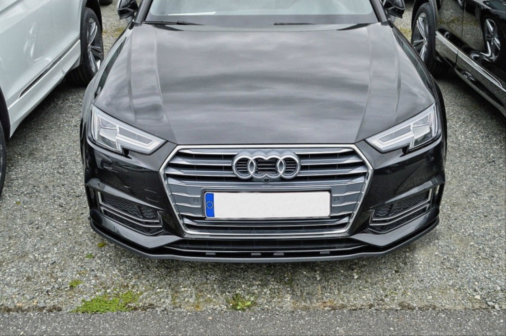 Audi A4 (2012-2015) için Uyumlu S4 Panjur - Gri 4