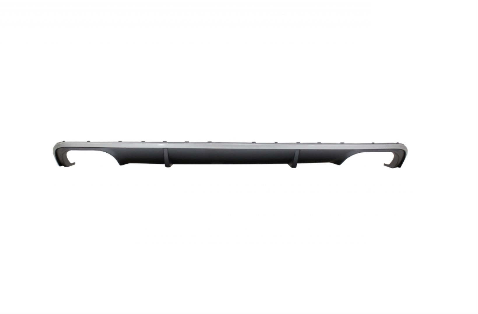 Audi A4 2016-2019 için Uyumlu S4 Görünüm Difüzör (Normal Tampon için) 2