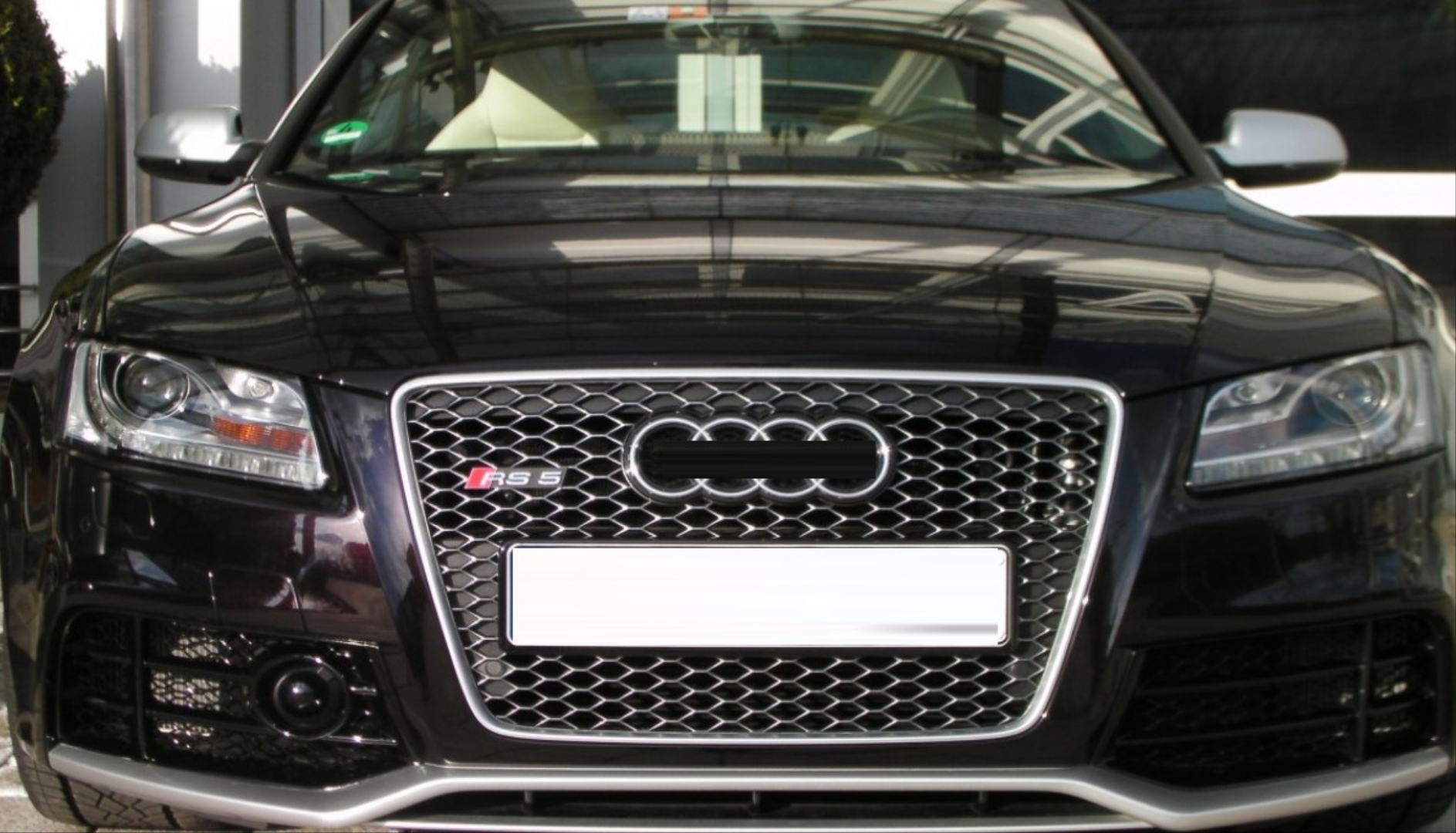 Audi A5 (2008-2012) için Uyumlu RS5 Panjur - Siyah 4