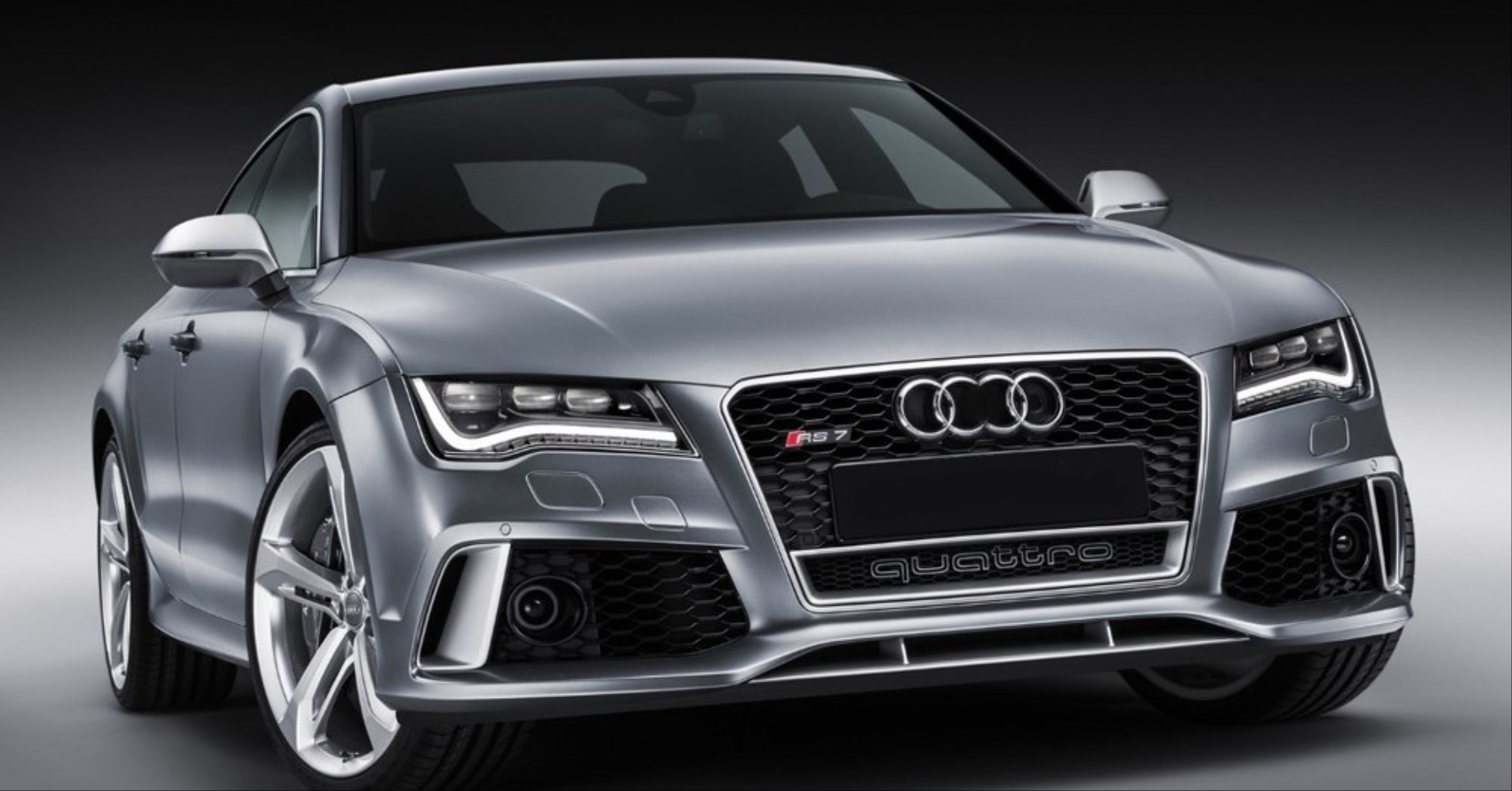Audi A7 (2009-2014) için Uyumlu RS7 Ön Tampon Panjur Seti 4