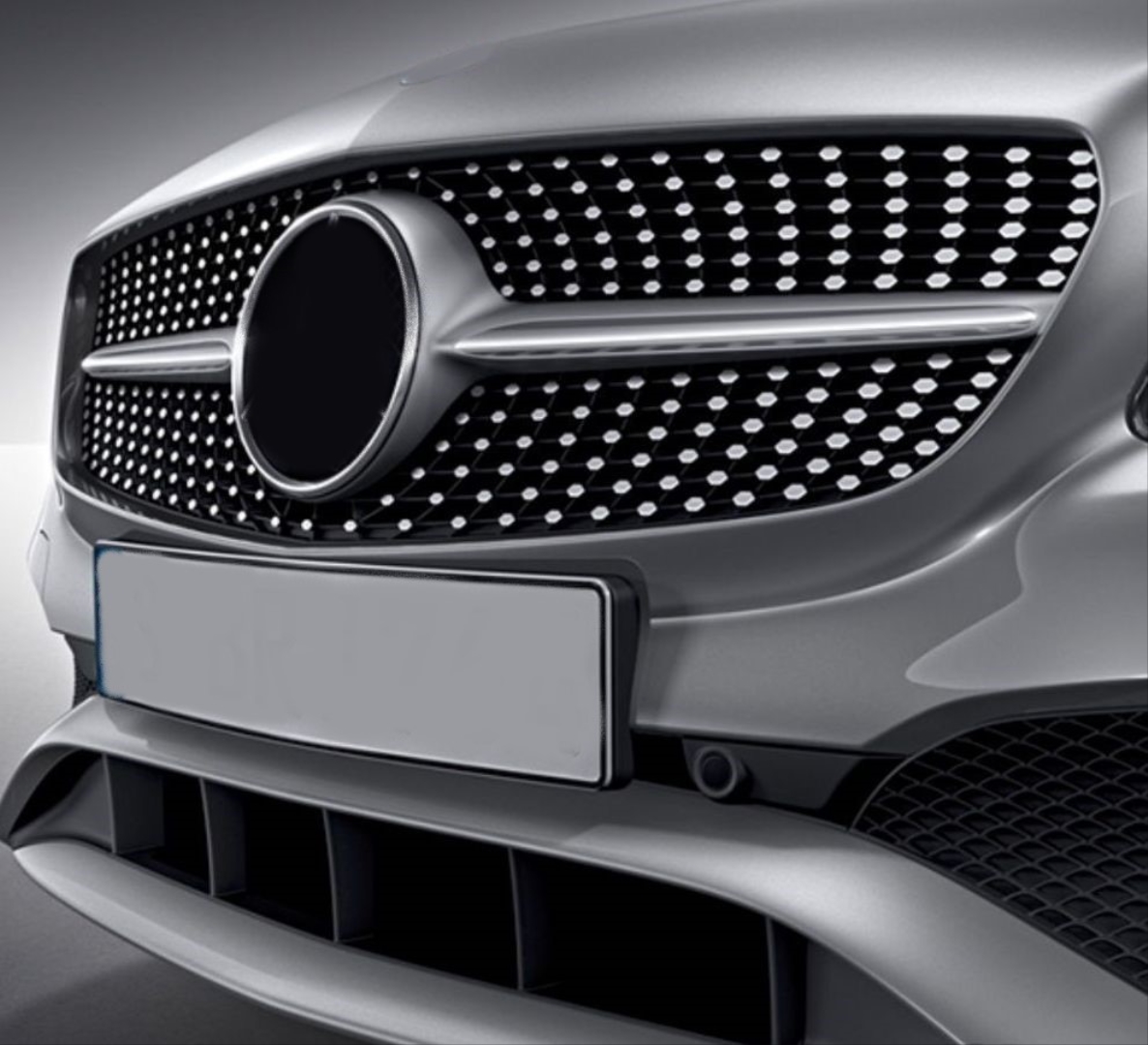 Mercedes W212 2013-2015 E Serisi Diamond Ön Panjur (Facelift) 5
