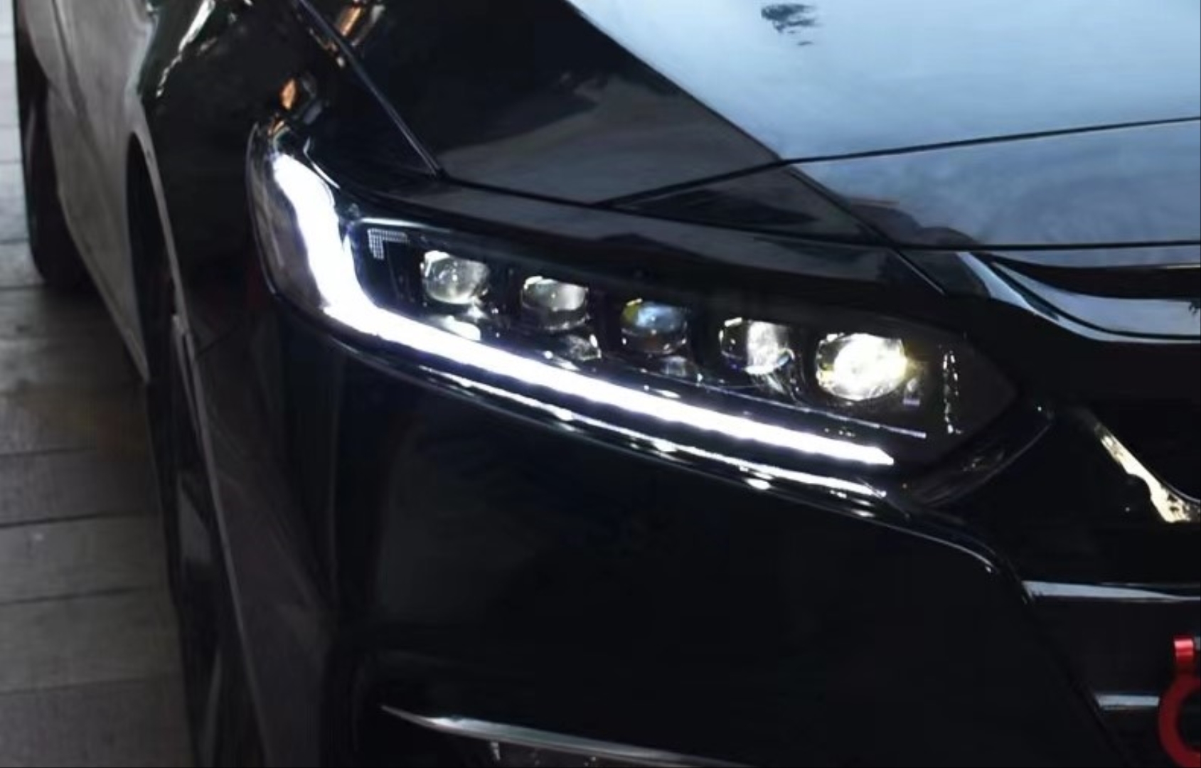 Honda Accord 2020+ Uyumlu 5 Lens LED Far 3